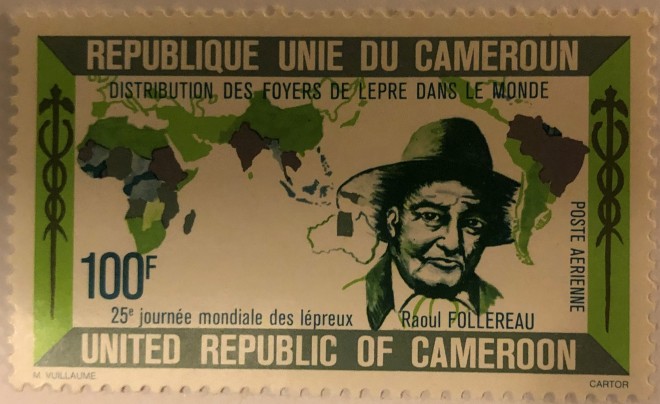 Cameroon Follereau World Leprosy Day 1978